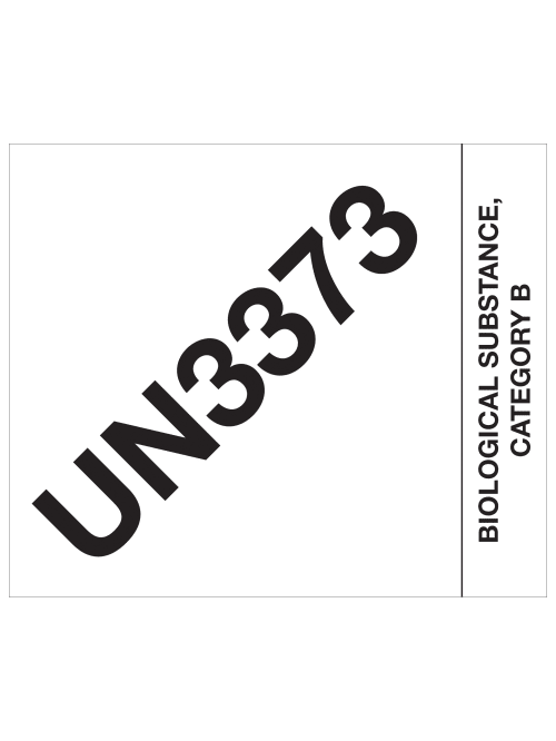 Tape Logic Preprinted Shipping Labels Dl1404 Un3373 Biological Substance Category B Rectangle 4 X 4 34 Blackwhite Roll Of 500 Office Depot