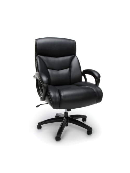 Essentials By Ofm High Back Chair Black Office Depot