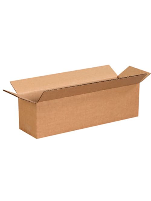 Office Depot Brand Long Corrugated Boxes 14 X 4 X 4 Bundle Of 25 Office Depot