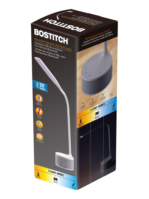 led desk lamp with bluetooth speaker
