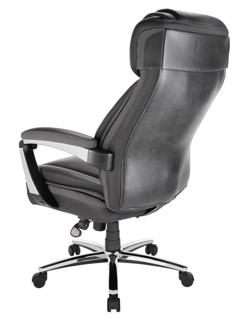 Realspace Axton Big And Tall Chair Gray Office Depot