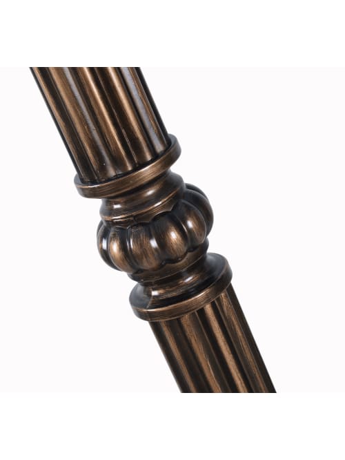 Kenroy Home Reese Floor Lamp Aged Bronze Office Depot Tall on style, our floor lamps offer convenient lighting for any space, large or small. kenroy home reese torchiere floor lamp 71 h amber shade aged golden bronze base item 2528463