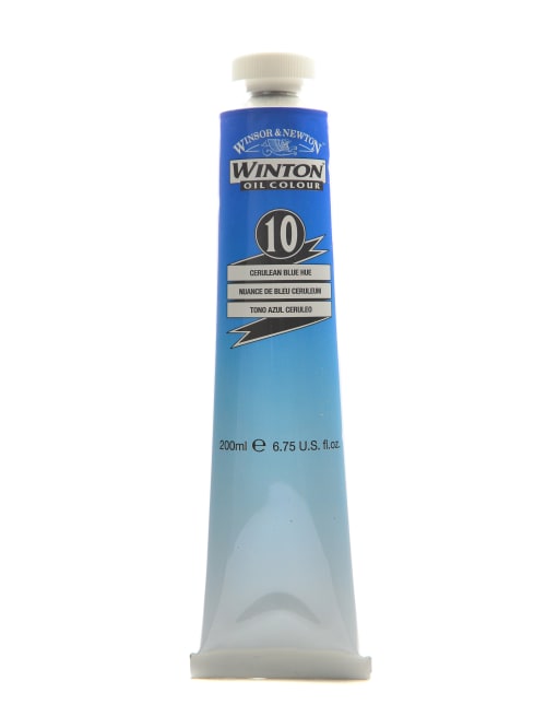Winsor And Newton Winton Oil Colors 200 Ml Cerulean Blue Hue 10