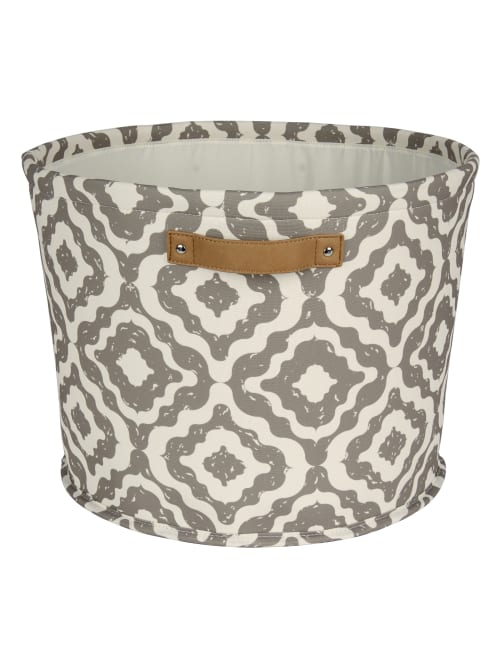Realspace Large Canvas Storage Bin Tan Office Depot