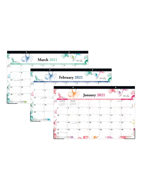 Blue Sky Lindley Desk Pad 117897 21 Office Depot