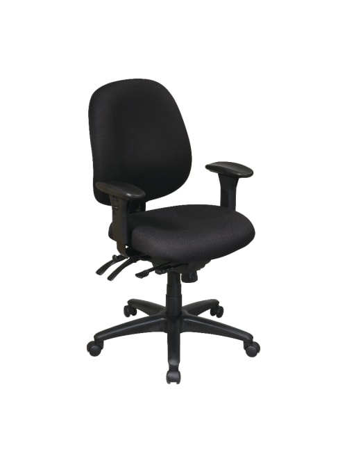 Lorell High Performance Ergonomic Multifunction Chair Black Office Depot