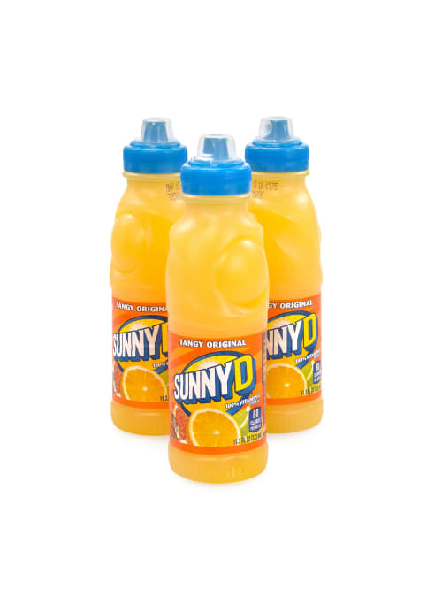 Sunny D Tangy Original 11 3 Fl Oz Pack Of 24 Bottles Office Depot