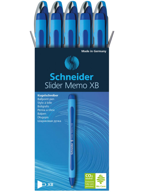 schneider slider memo xb blue