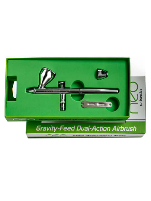 Iwata Neo Cn Gravity Feed Beginners Airbrush Office Depot