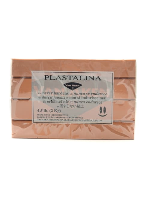 Van Aken Plastalina Modeling Clay 4 12 Lb Flesh Office Depot