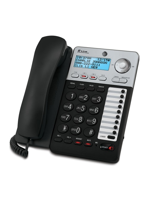 Atandt Ml17929 2 Line Corded Phone With Caller Idcall Waiting