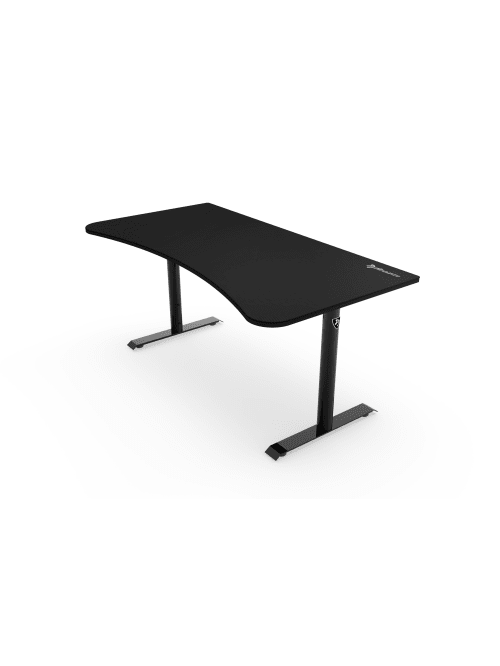 Arozzi Arena 63 W Gaming Desk Pure Black Office Depot