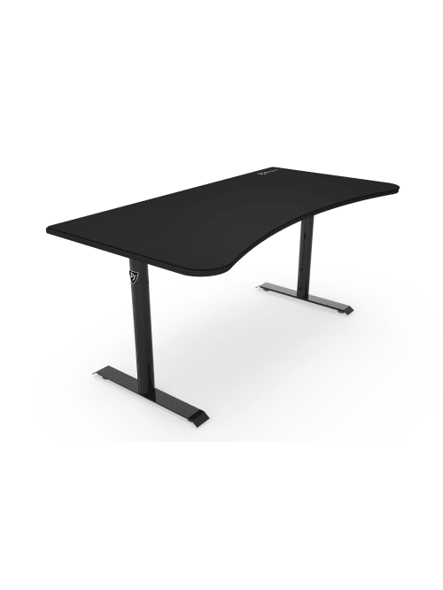 Arozzi Arena 63 W Gaming Desk Pure Black Office Depot