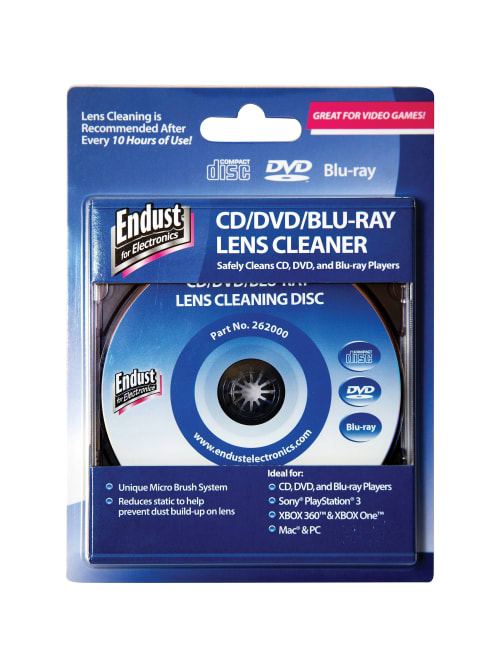 Endust Laser Lens Cleaning Disc Abyss Blue Office Depot