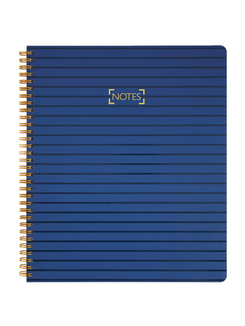 Office Depot Brand Premium Notebook 8 12 X 11 College Ruled 200 Pages 100 Sheets Navy Office Depot