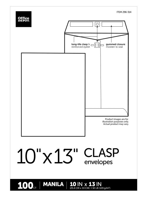Bryfnqpsbhqxym Different size options fit any package padded manila envelopes come in different sizes, ensuring that professionals can safely ship large items and documents. https www officedepot com a products 296314 office depot brand clasp envelopes 10