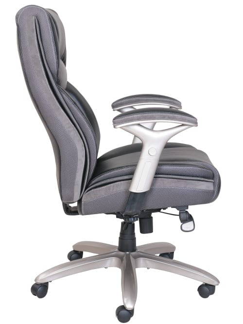 Serta Smart Layers Jennings Big Chair Black Office Depot