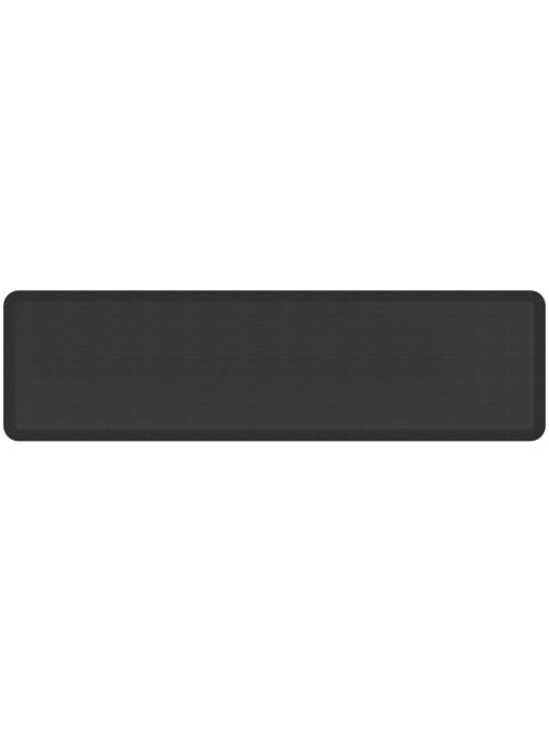 Gelpro Newlife Grasscloth Mat 20x72 Charcoal Office Depot