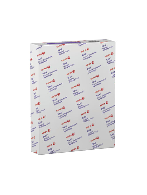 Xerox Bold Digital Printing Paper Letter Size 8 12 X 11 100 U S Brightness 80 Lb Cover 216 Gsm Fsc Certified Ream Of 250 Sheets Office Depot