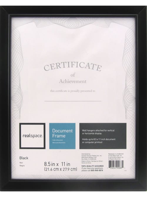 Realspace Photodocument Frame Cornell Office Depot