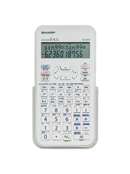 Sharp El 531xbdw Handheld Scientific Calculator El 531xbdw Office Depot