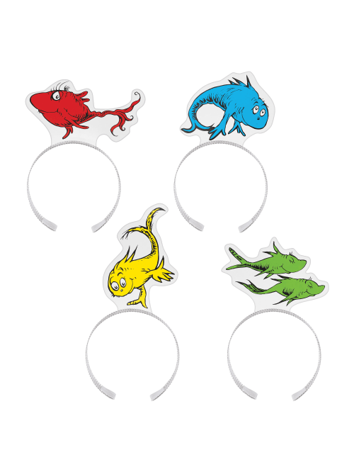 Amscan 1 Fish 2 Fish Headbands 24 Pk Office Depot