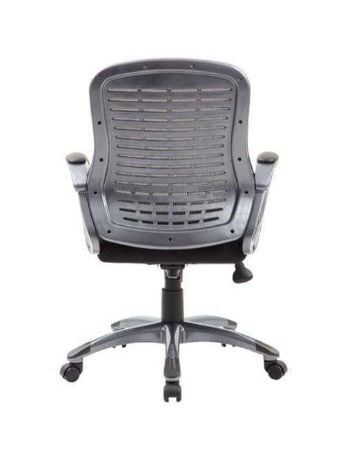 Ribbed Back Mesh Chair W4 Seat Cushion Office Depot