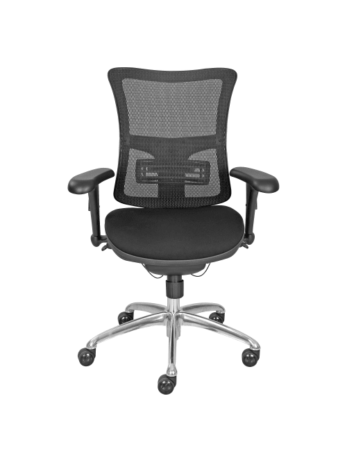 la z boy mid back task chair 41 h x 28 w x 20 1416 d black office depot