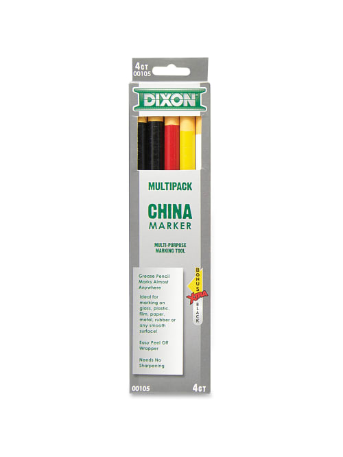 Dixon China Marker Paper Wrap Presharpened Hb Lead Pack Of 5 Office Depot