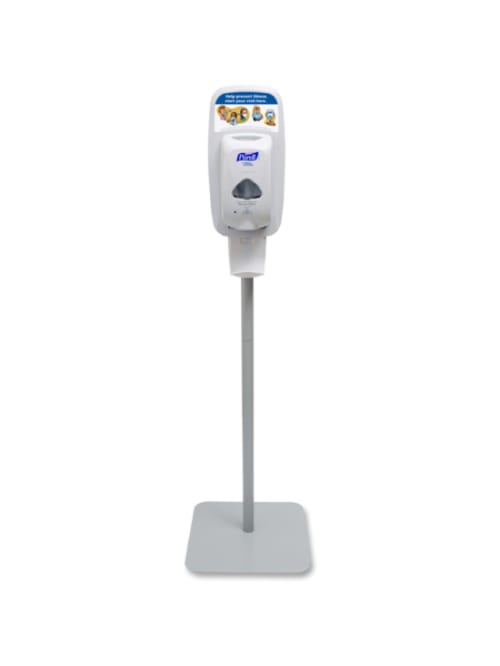 Purell Tfx And Ltx 12 Touch Free Floor Stand Mineral Gray Office