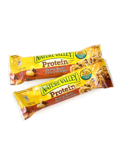 Nature Valley Protein Chewy Granola Bars Peanut Butter Dark Chocolate 1 42 Oz 26 Count Office Depot