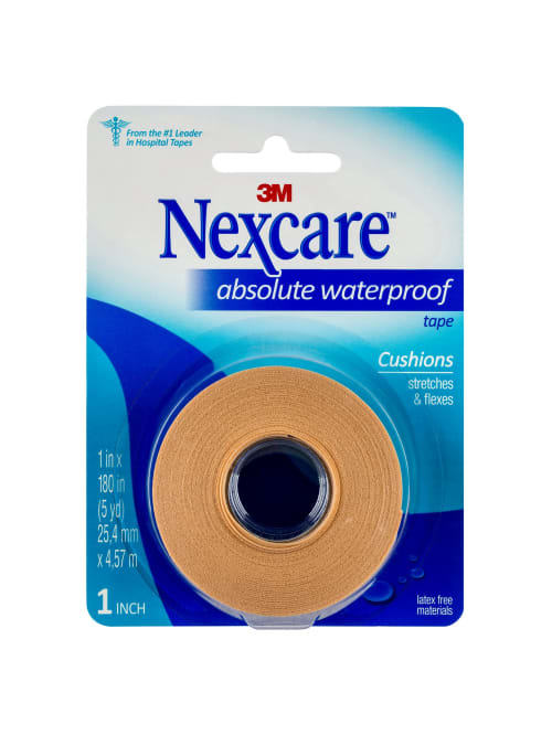 Nexcare Waterproof Tape 1 X 180 Office Depot