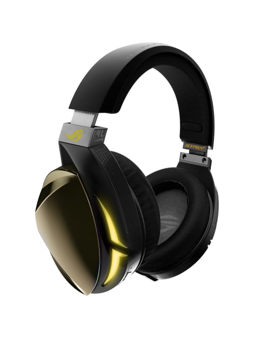 Asus Rog Strix Fusion 700 Headset Stereo Usb Wired 32 Ohm Hz Khz Over The Head Binaural Circumaural 6 56 Ft Cable Uni Directional Microphone Black Office Depot