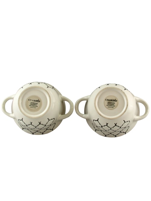 Crock Pot Mathiston Soup Bowls 27 Oz 2pk Office Depot