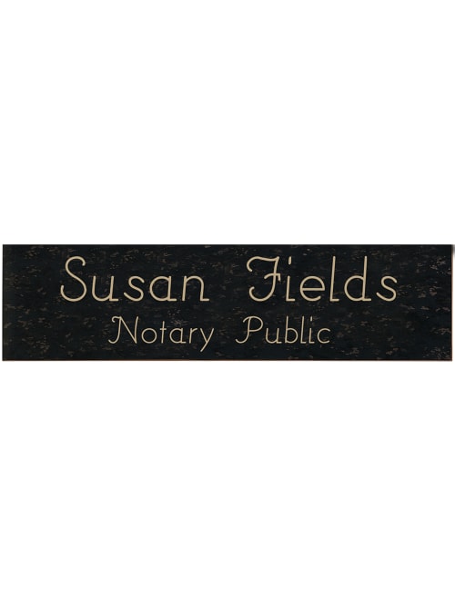 Custom Plastic Engraved Wall Sign 3 X 12 Office Depot