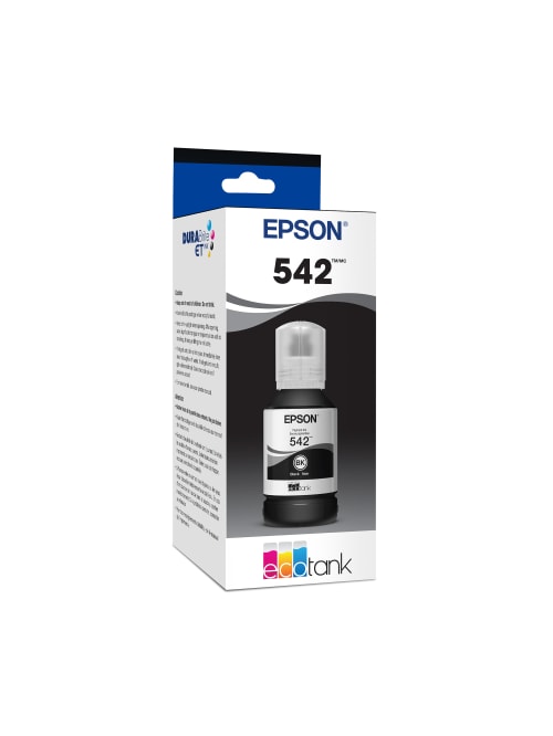 Epson 542 Ultra High Capacity Black Original Ink Refill For Ecotank Pro Et 16600 Et 16650 Et 5850 Et 5880 Office Depot