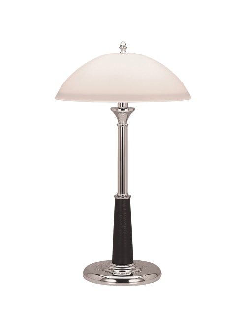 Lorell Led Contemporary Table Lamp, Frosted Glass Table Lamp