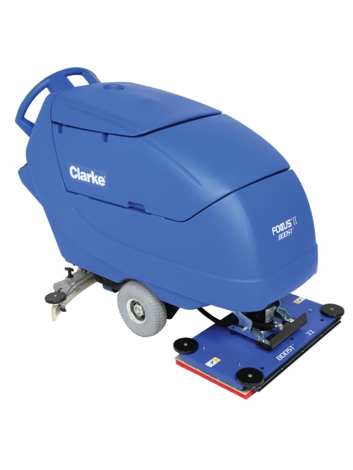Clarke Focus Ii Boost 32 Walk Behind Auto Scrubber With Onboard Chemical Mixing System Office Depot