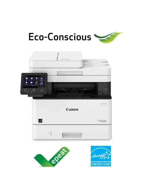 canon imageclass mf445dw wireless laser all in one monochrome printer item 3438232