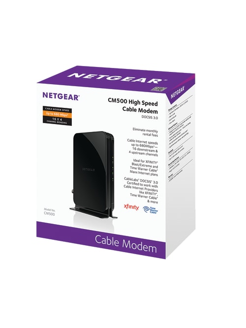 Netgear Cm500 High Speed Cable Modem Office Depot