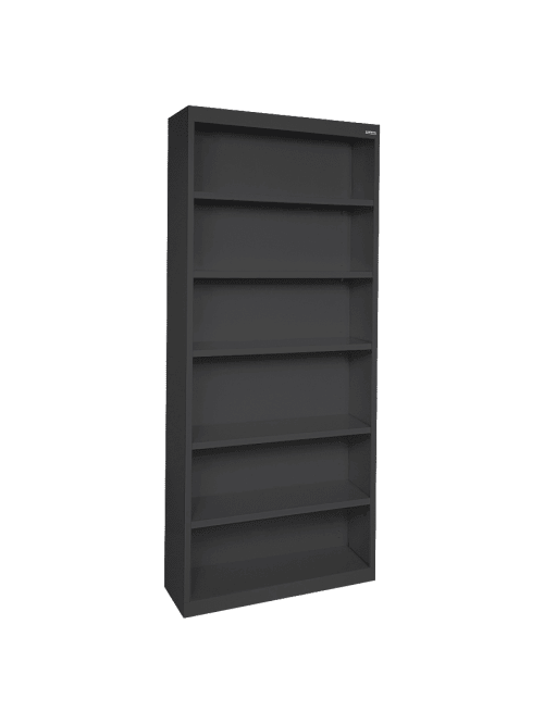 Lorell Fortress Series Steel Bookcase 6 Shelf Black Office Depot Not only images/black shelf png, you could also find another pics such as black metal shelves, black shelves for wall, black shelving, black shelving unit, black ladder shelf. lorell fortress series steel bookcase 6 shelf black item 344500