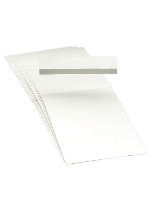Smead Blank Hanging File Folder Tab Inserts 13 Cut For 3 12 Tabs Box Of 100 Office Depot