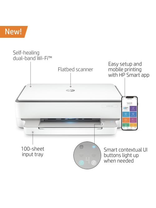 Hp Envy 6055 Wireless All In One Printer Office Depot Use the below steps to setup scan to email so users can scan and send emails to your company's microsoft 365 or office 365 mailboxes. hp envy 6055 wireless inkjet all in one color printer item 3540300