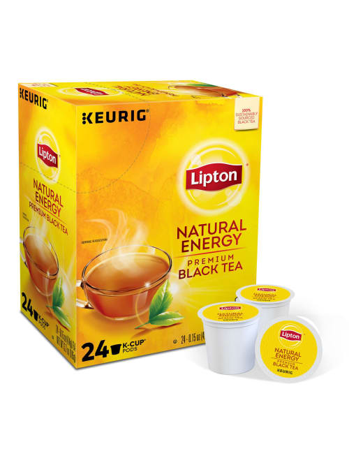 Lipton Natural Energy Tea K Cup Pods 24 Pk Office Depot