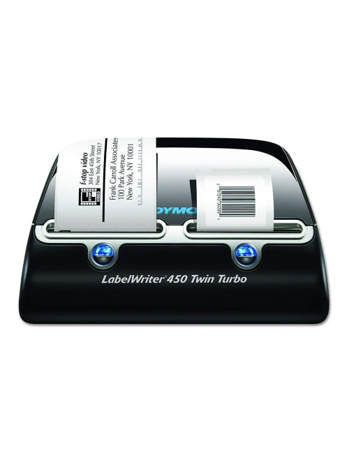 Dymo Labelwriter 450 Twin Turbo Label Printer For Pc And Apple Mac Office Depot
