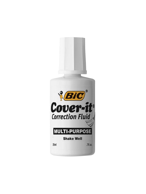 BIC Cover It Correction Fluid 20 mL 