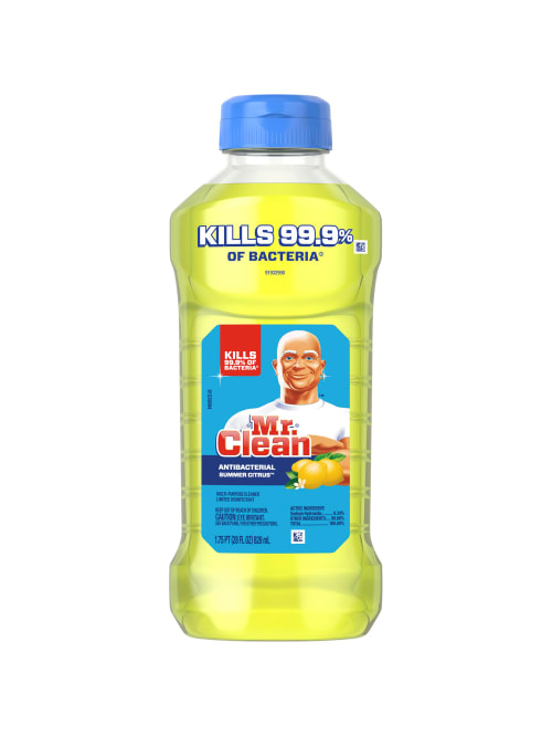 Mr Clean Antibacterial Multi Surface Cleaning Spray Summer Citrus Scent 28 Oz Bottle Office Depot