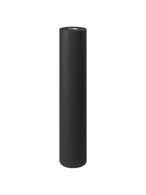 black craft paper roll