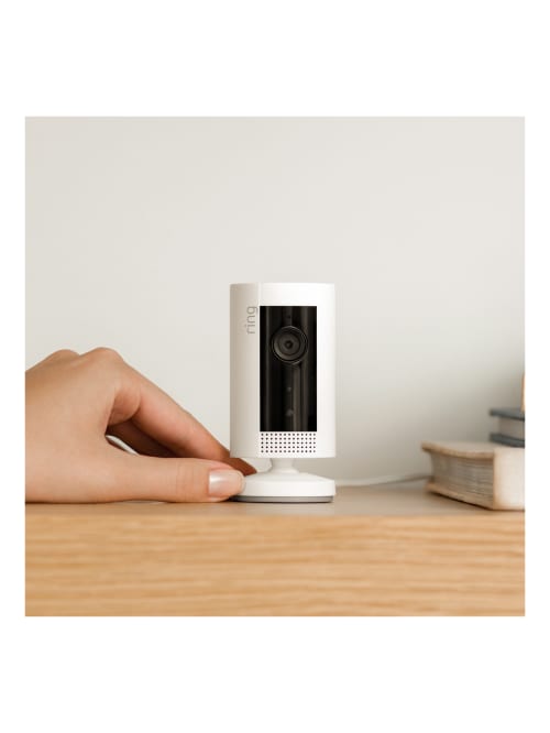 Ring Stick Up Indoor Security Camera White Office Depot