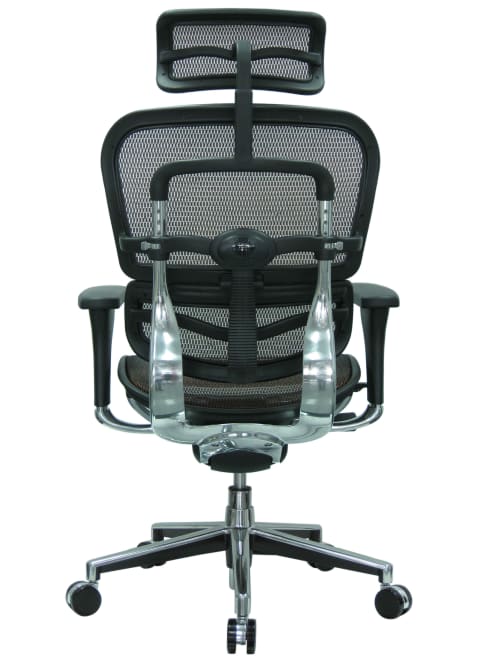 Raynor Ergohuman High Back Mesh Chair Orangechrome Office Depot